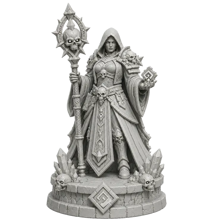 Realm of Thaloria, Relics, Death Wizard