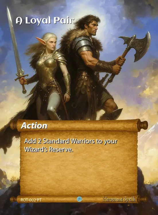 Realm of Thaloria, Play Test Card, A Loyal Pair