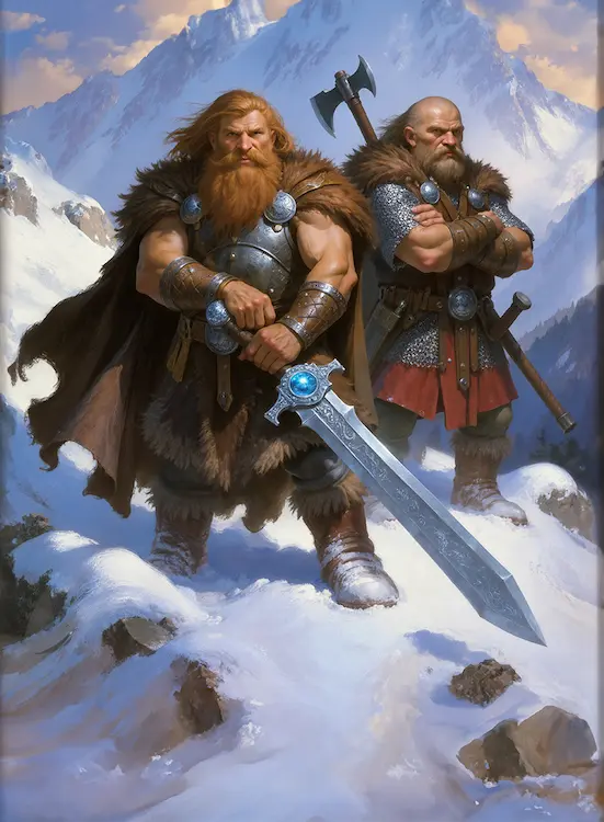The Card Table Society, Realm of Thaloria, A Strong Duo Art