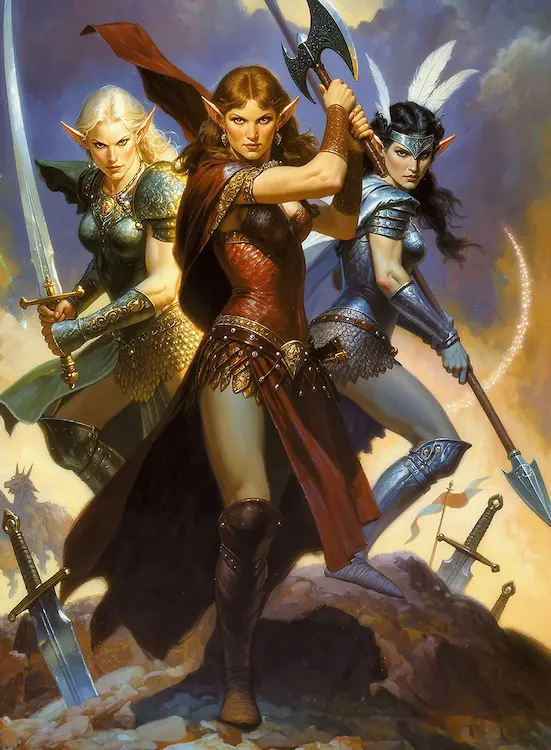 The Card Table Society, Realm of Thaloria, Call of the Trinity Art