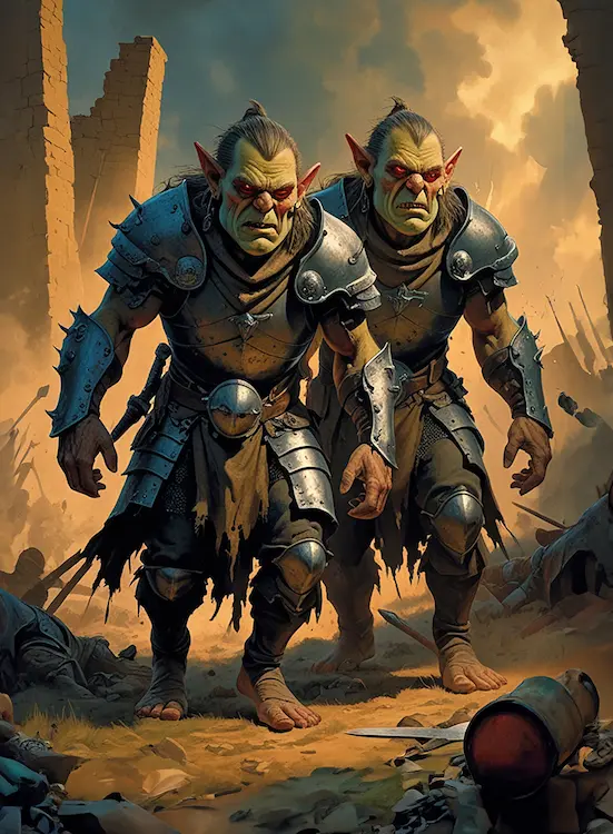 The Card Table Society, Realm of Thaloria, Cruel Pair Art