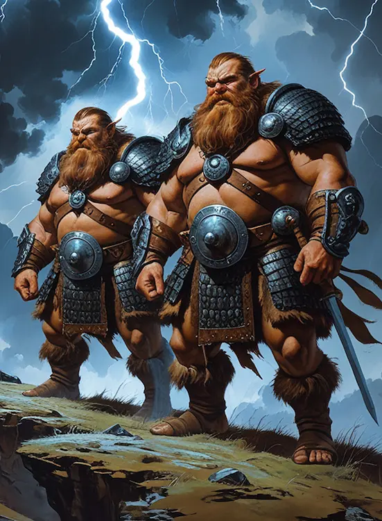 The Card Table Society, Realm of Thaloria, Lightning Storm Art