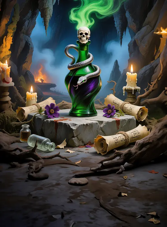 The Card Table Society, Realm of Thaloria, Poison Art