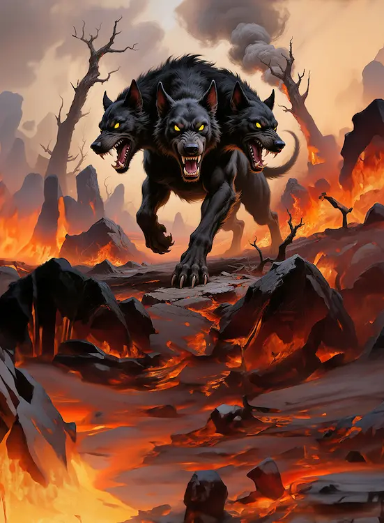 The Card Table Society, Realm of Thaloria, Cerberus Art
