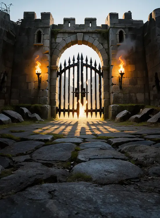 The Card Table Society, Realm of Thaloria, Portcullis Art