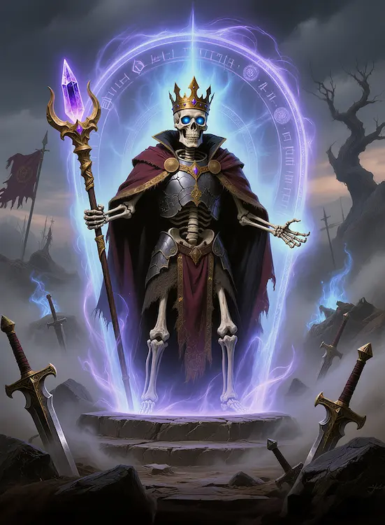 The Card Table Society, Realm of Thaloria, Magical Shield Art