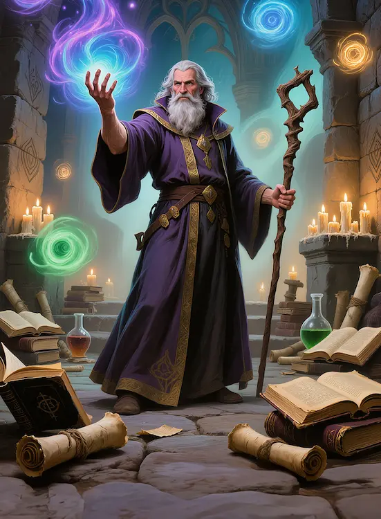 The Card Table Society, Realm of Thaloria, Unstable Charm Art