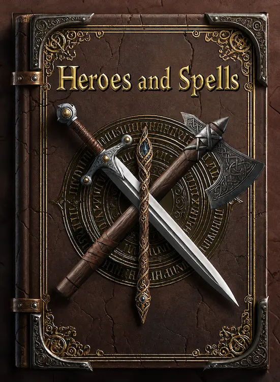 The Card Table Society, Realm of Thaloria, Heroes and Spells Card Back