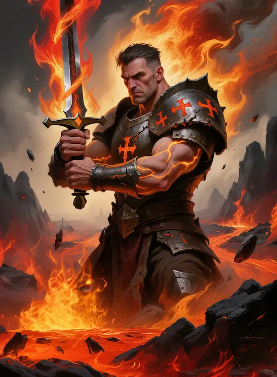 The Card Table Society, Realm of Thaloria, Bloodfire Surge