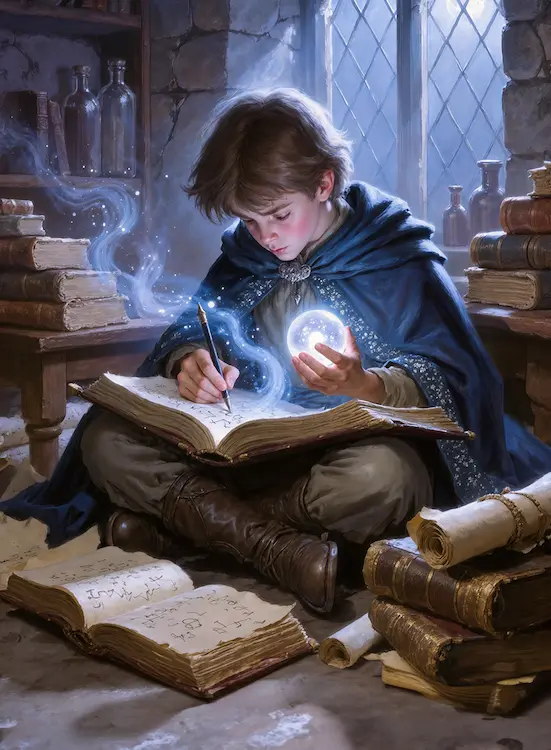 The Card Table Society, Realm of Thaloria, Spell Study