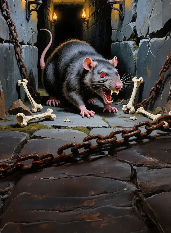 The Card Table Society, Realm of Thaloria, Dungeon Rat